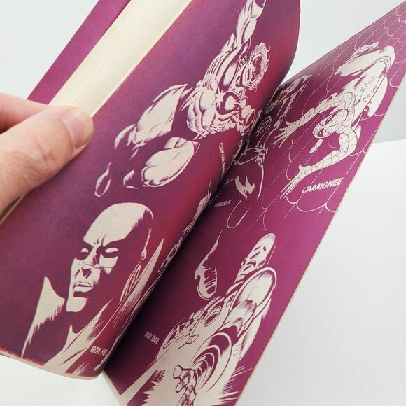 Marvel Fantastic Four Comic Book Sub-Mariner LUG French VTG 1978 TPB Unread - Picture 9 of 10